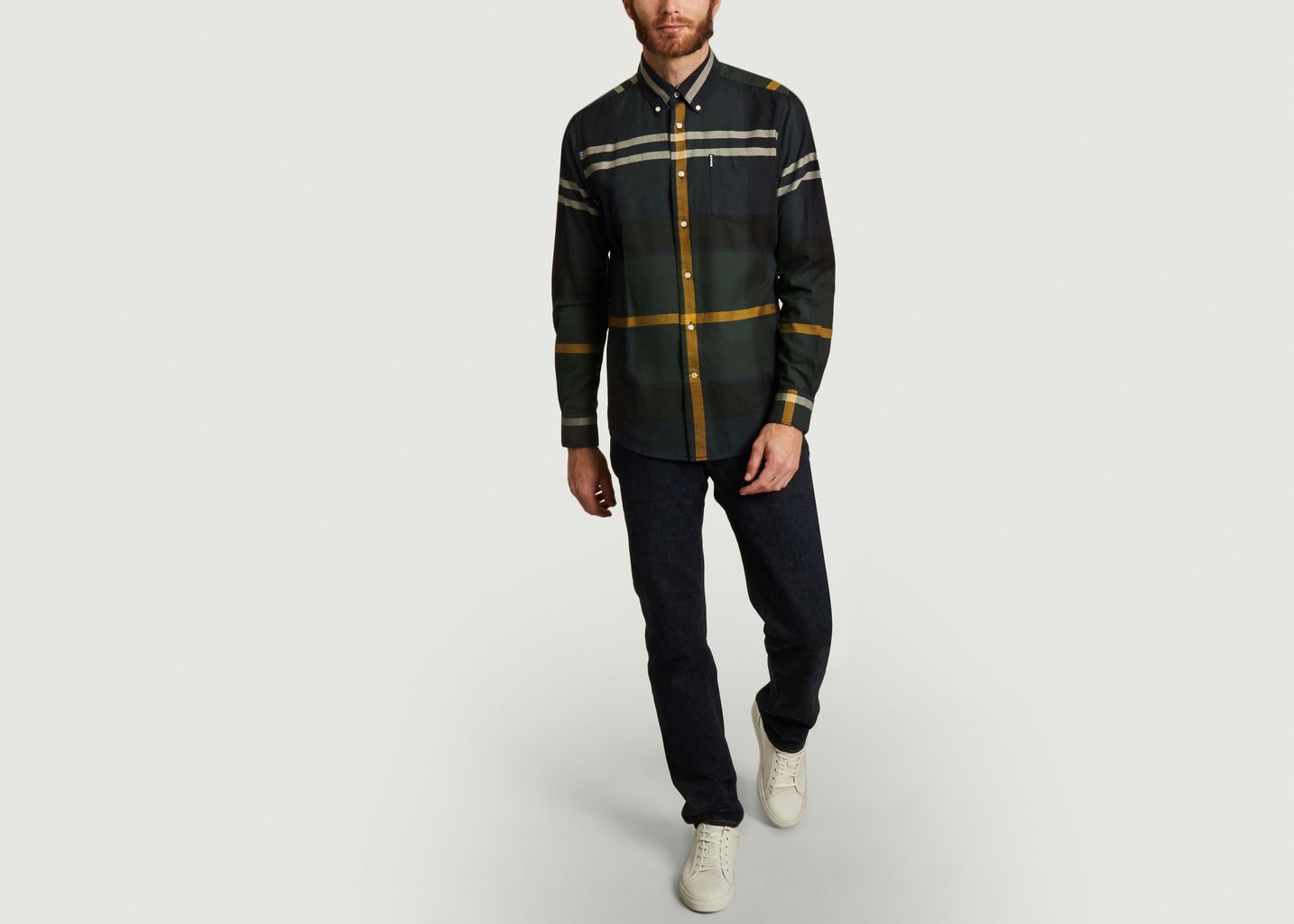 Chemise ajustée motif tartan Dunoon - Barbour