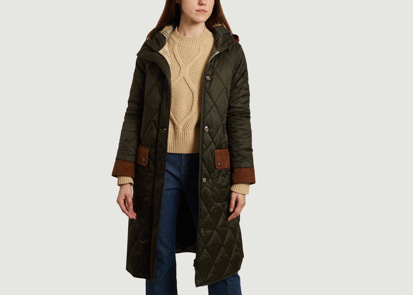 barbour steppmantel mickley