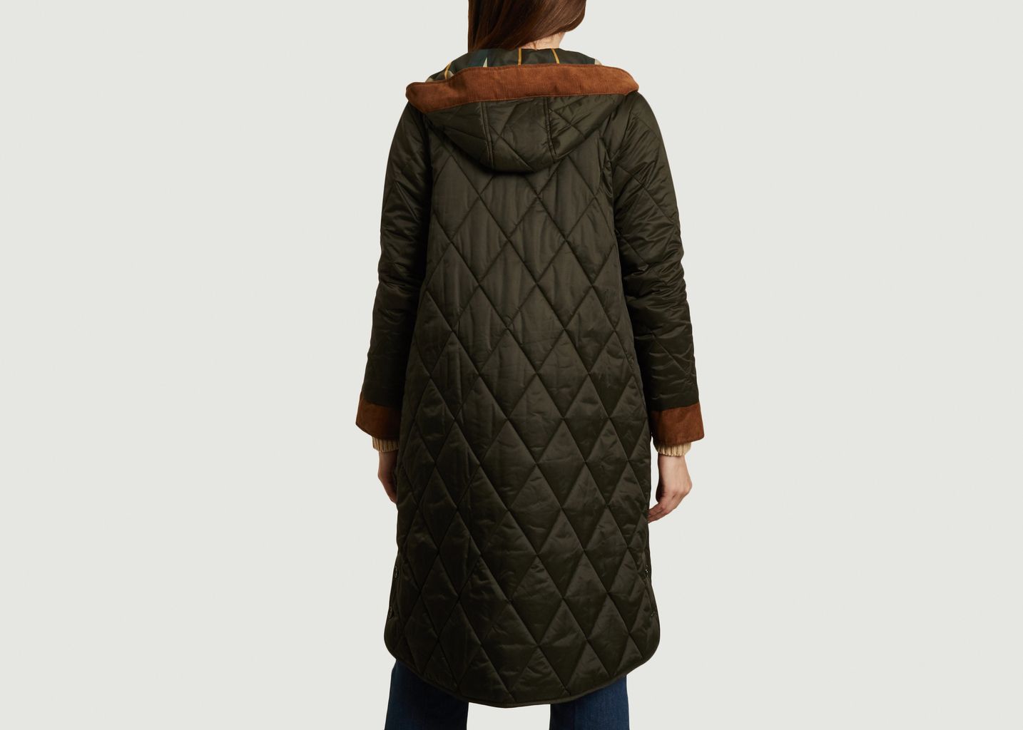 Veste longue matelassée Mickley - Barbour