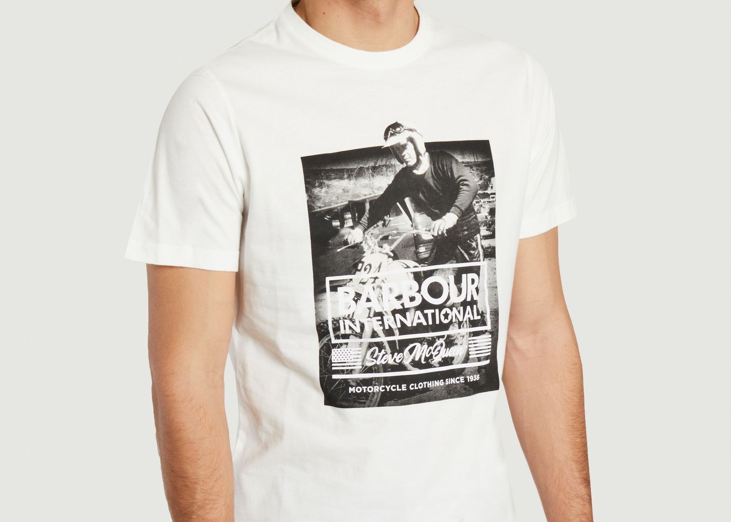 T-shirt Steve Mc Queen Barbour International Morris - Barbour