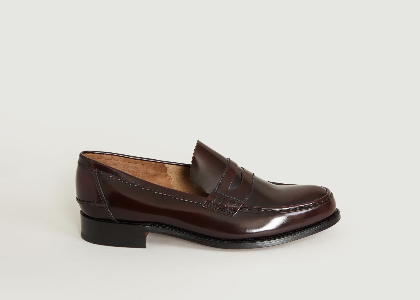 Caruso Moccasins Burgundy Barker Shoes | L’Exception