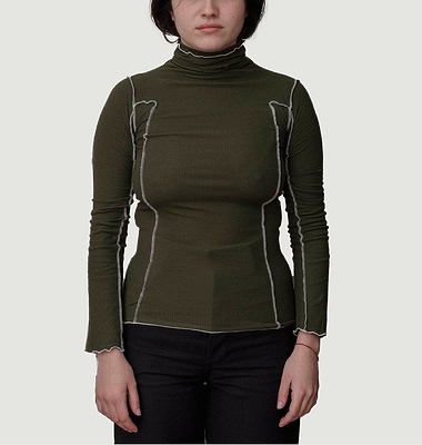 T-shirt Omato turtle neck