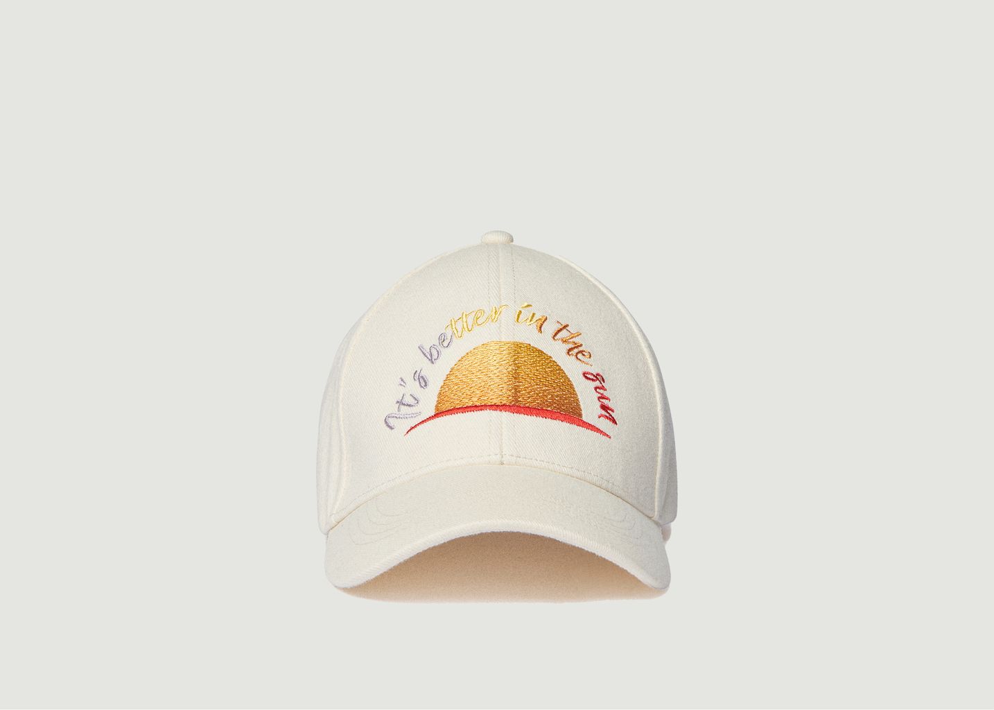 Hermione cap with colorful embroidery Off White Ba&sh | L’Exception