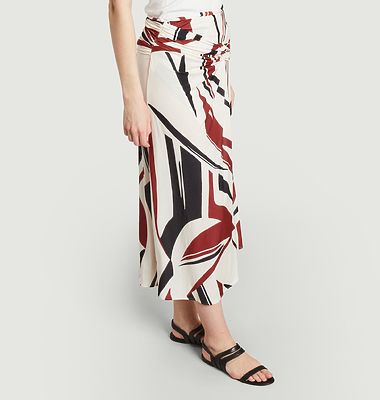 Midi skirt with Jelly pattern