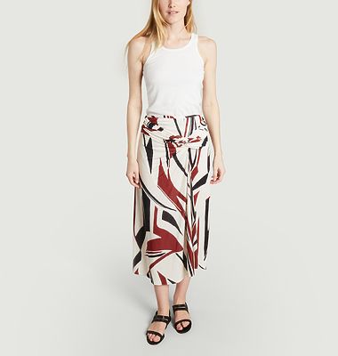 Midi skirt with Jelly pattern