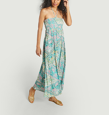 Robe longue d'été imprimée Friska