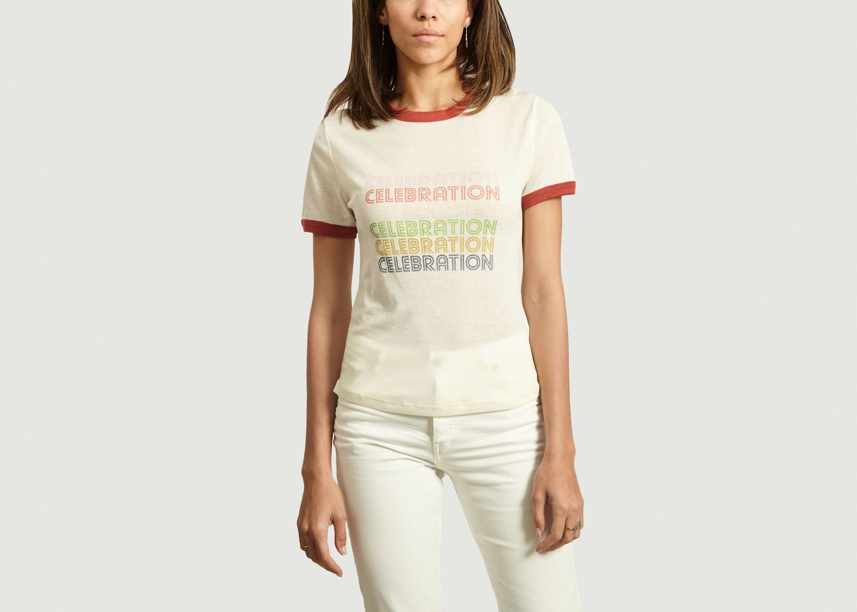 Sale Tenley Tencel And Cotton T Shirt Sale Tenley Tencel And Cotton T Shirt