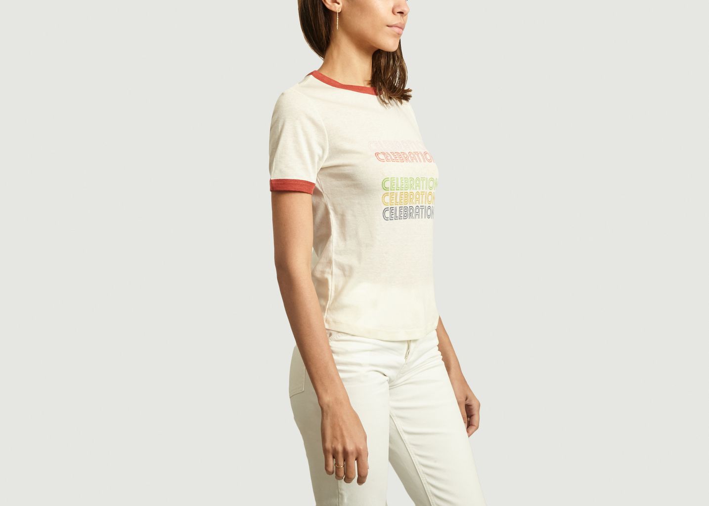 T-Shirt En Tencel Et Coton Tenley - Ba&sh