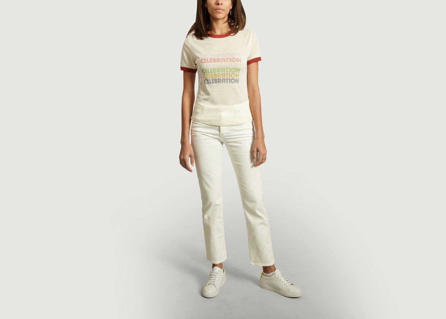 T-Shirt En Tencel Et Coton Tenley - Ba&sh