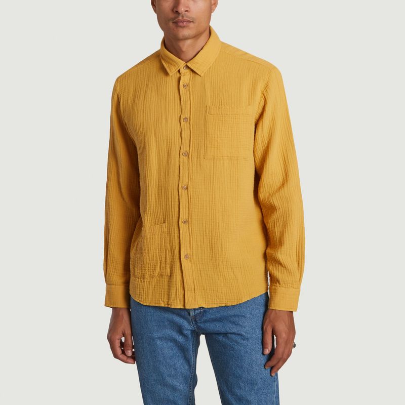 Sergi shirt in organic cotton - Bask in the Sun