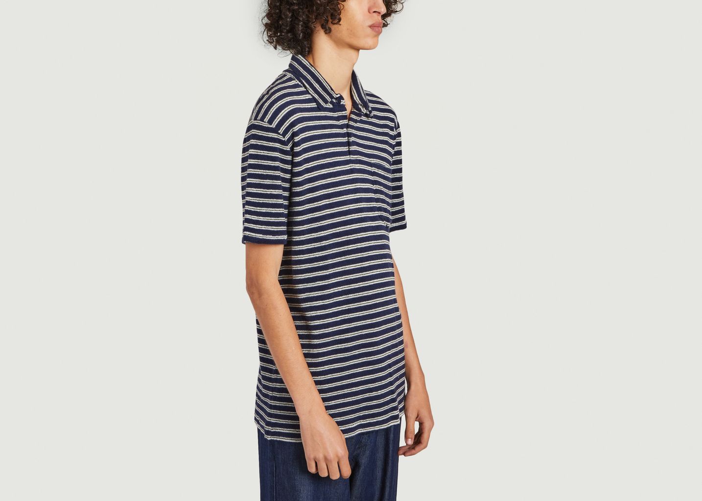 Neptuno Polo shirt in organic cotton - Bask in the Sun