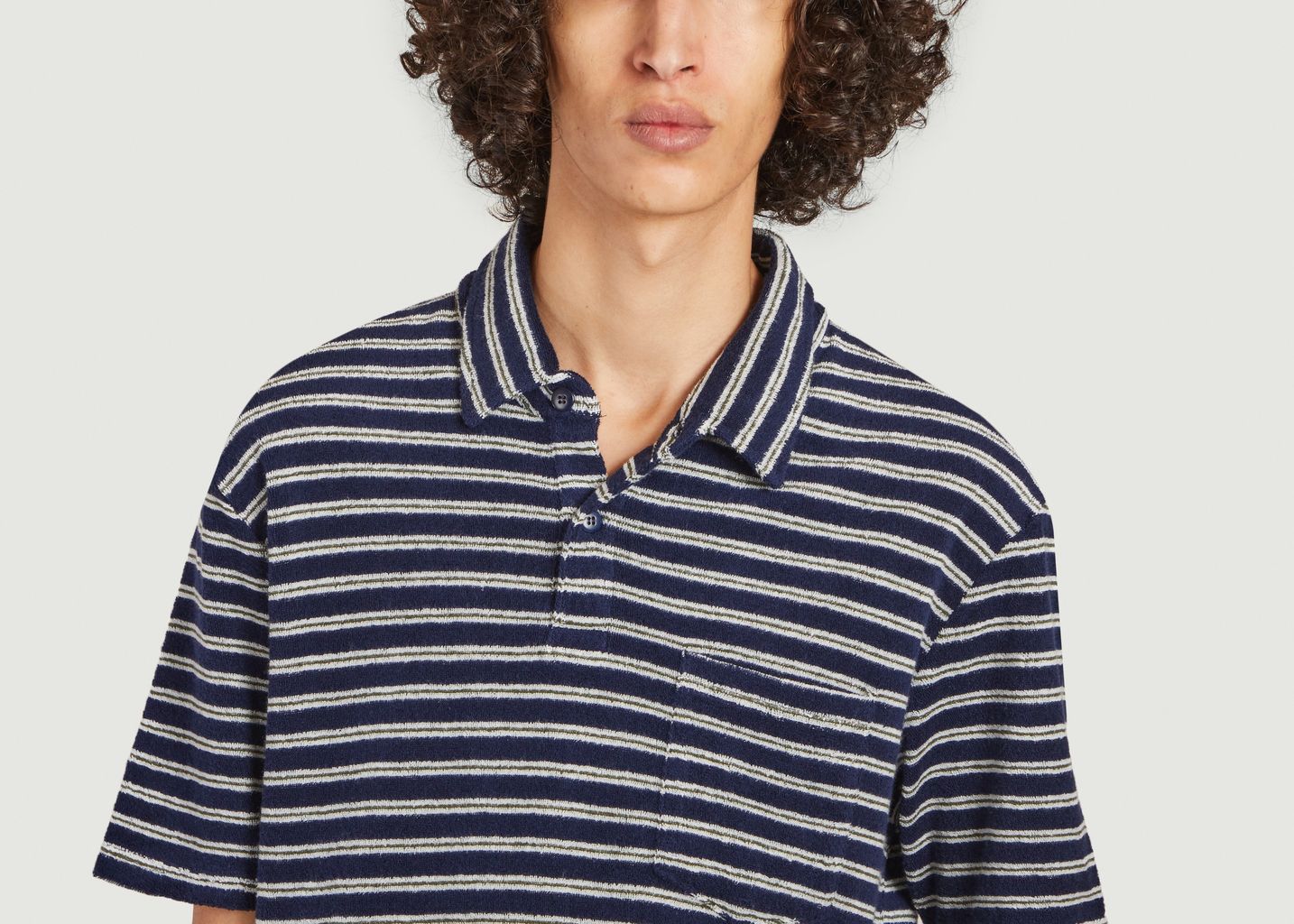 Neptuno Polo shirt in organic cotton - Bask in the Sun