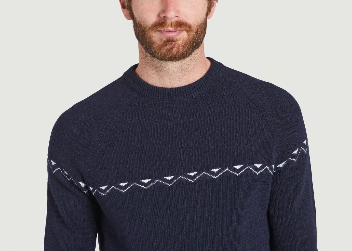 Sweater mit schickem Ibon-Frieze - Bask in the Sun