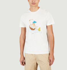 Coconut Bask In The Sun x Roman Peychet Lacaze T-Shirt