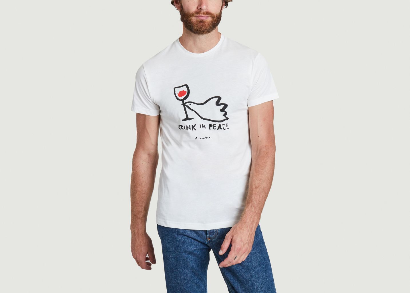 T-shirt Peace - Bask in the Sun
