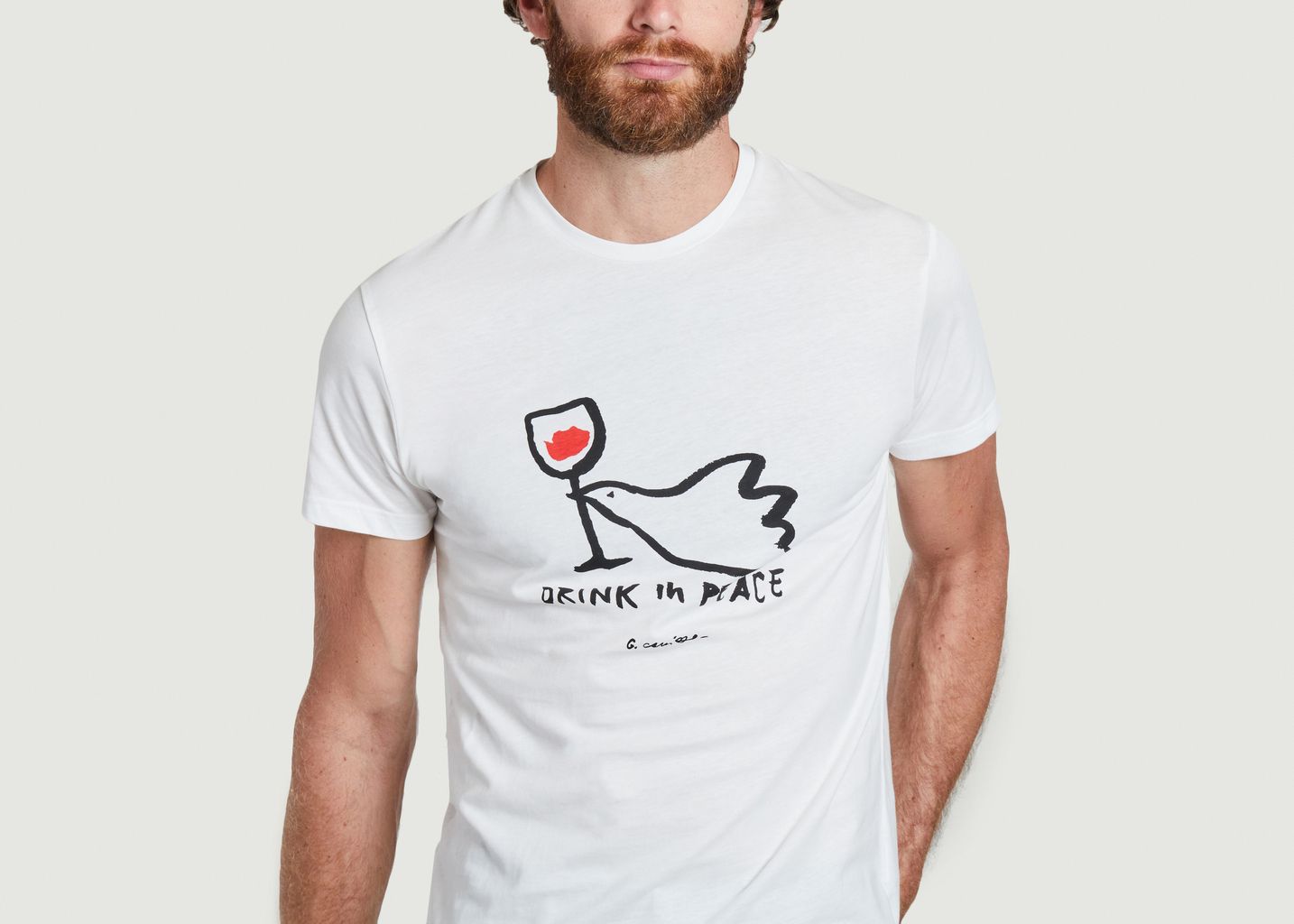 Peace T-shirt - Bask in the Sun
