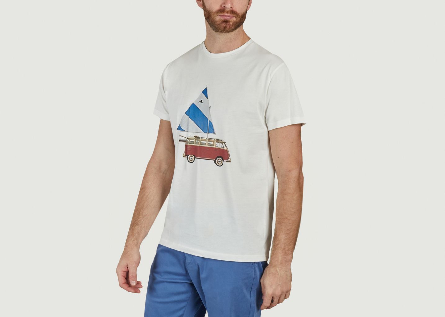 Sailing Van T-shirt - Bask in the Sun
