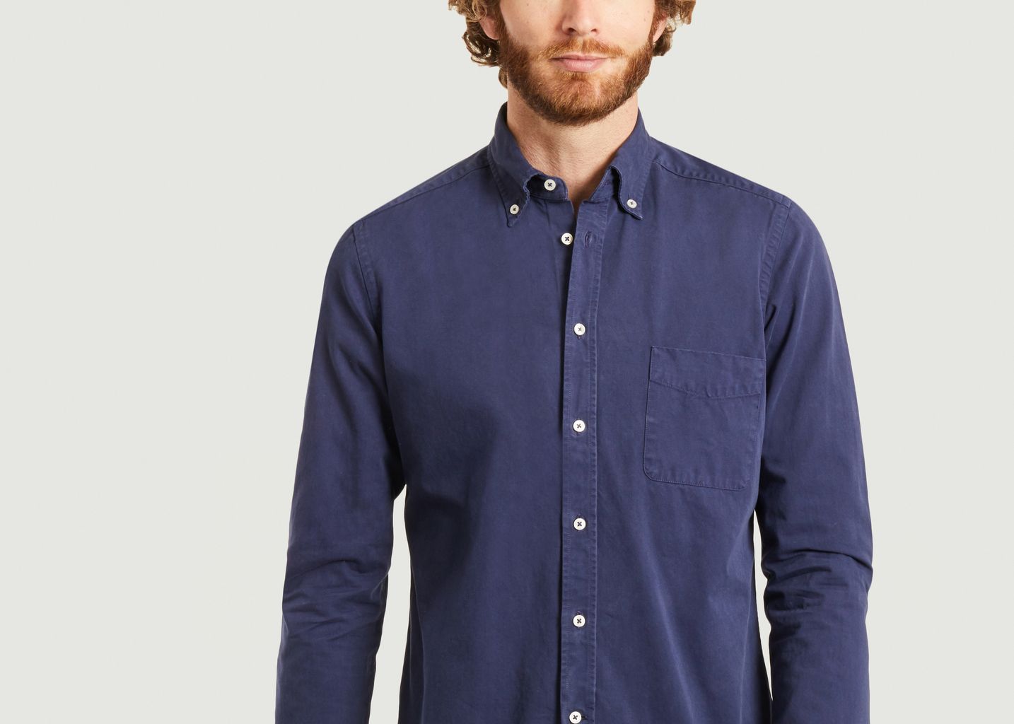 Chemise Coton B.D Baggies pour homme en coloris Bleu Homme Vêtements Chemises Chemises casual et boutonnées 