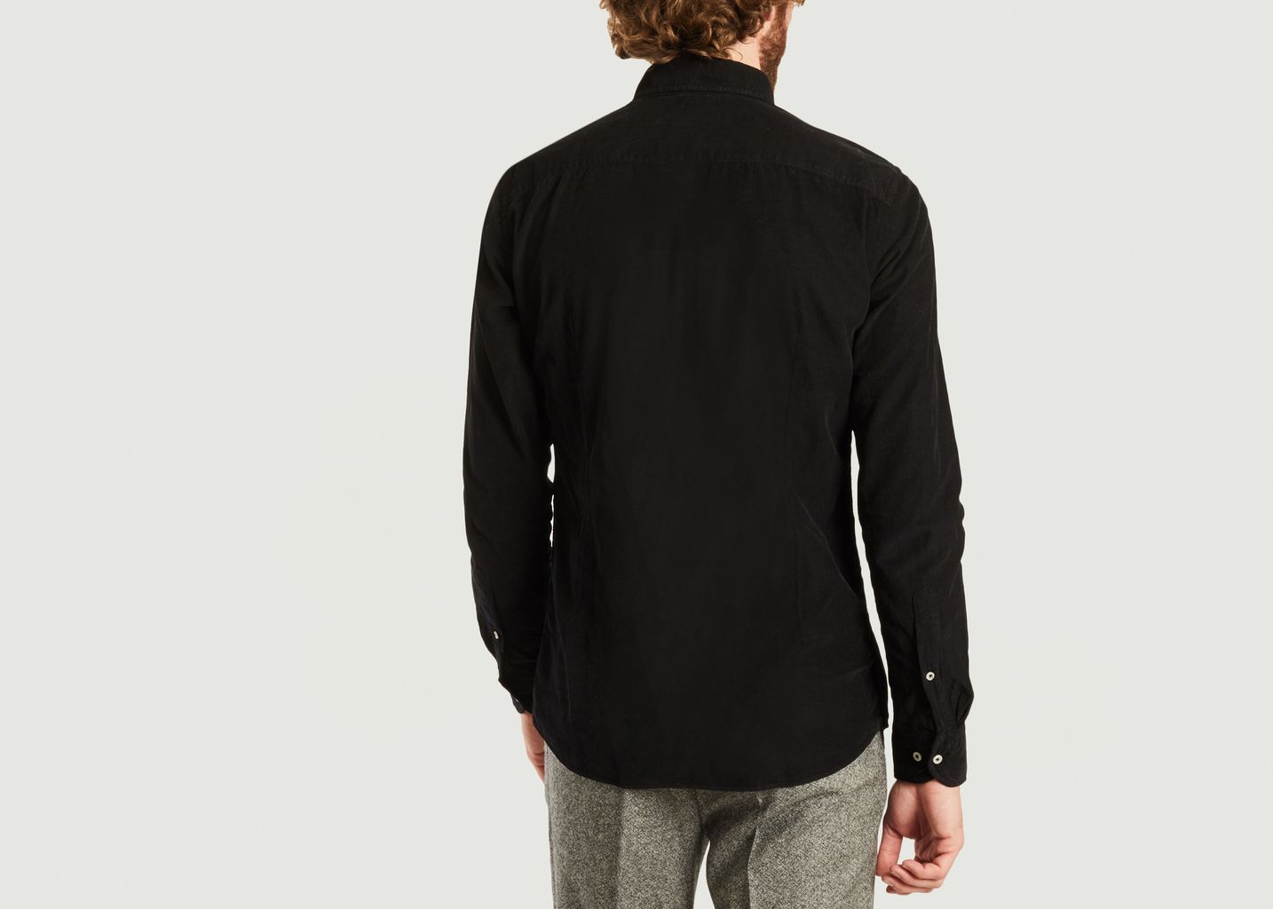 Chemise slim fit en velours côtelé Dexter - B.D Baggies