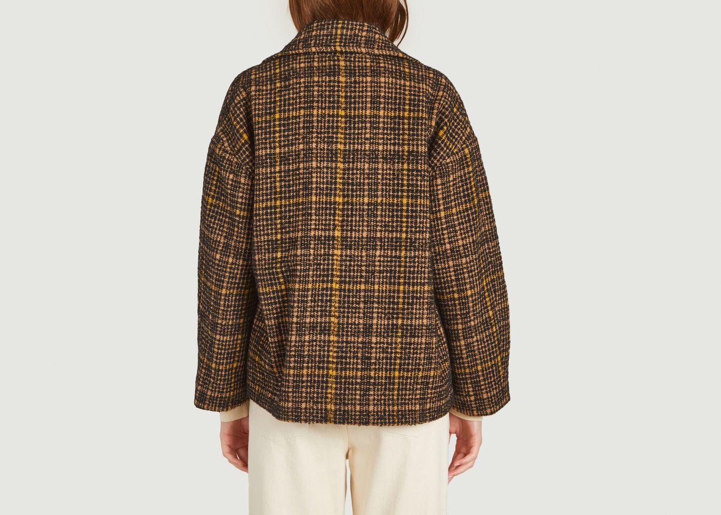 Oversized jacket with houndstooth pattern Vienna - Bellerose