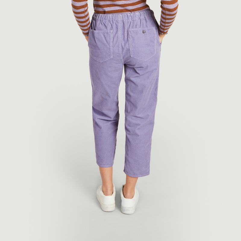 Pantalon Enfant Fille Et Garçon Velours Côtelé Doublé Polaire - Taille Élastique, Chaud Et Confortable