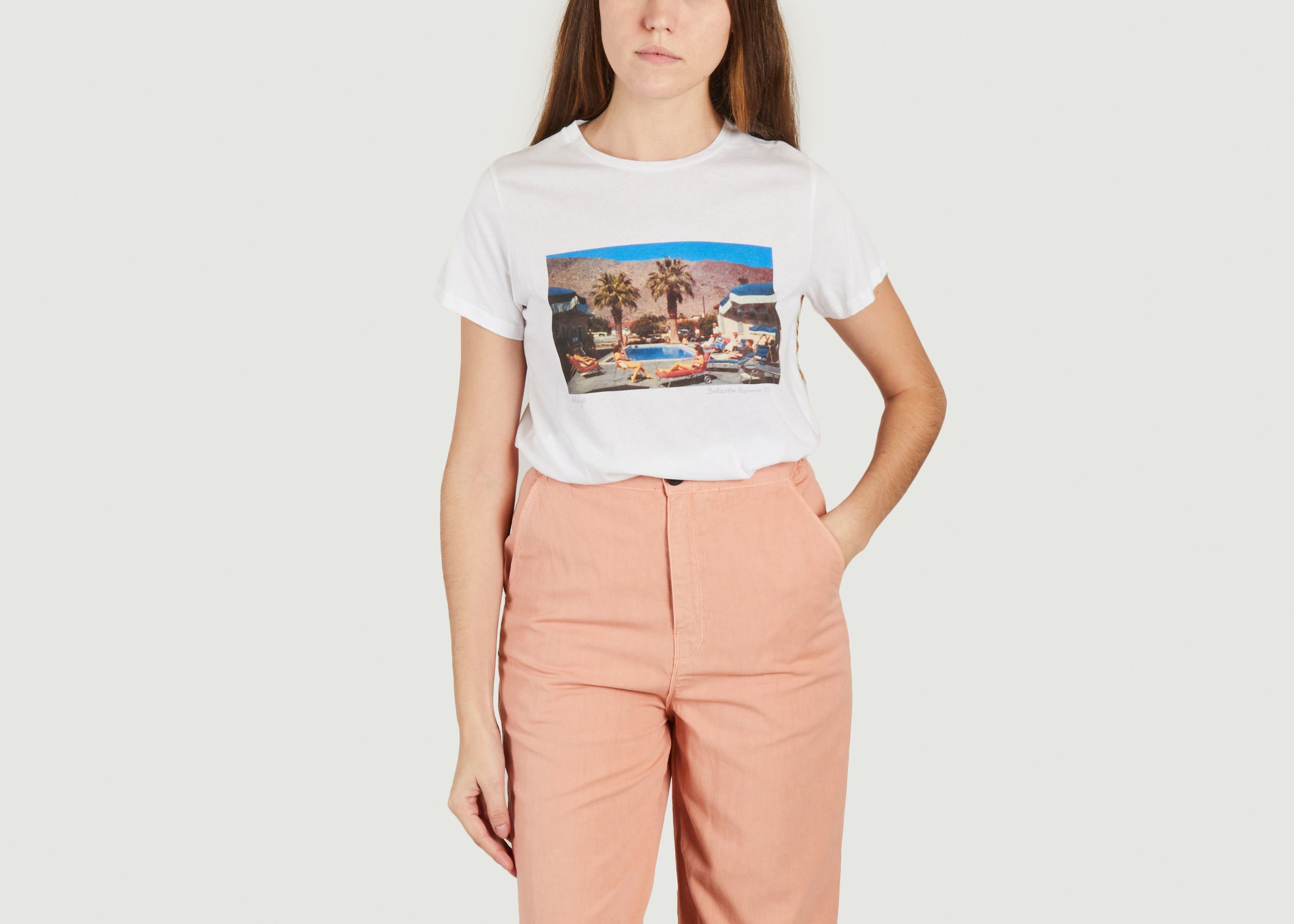 T shirt Comic en coton  - Bellerose