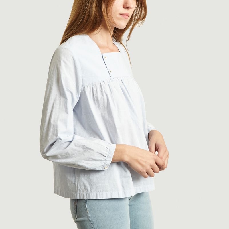 Blouse A Micro Rayures Aziza - Bellerose