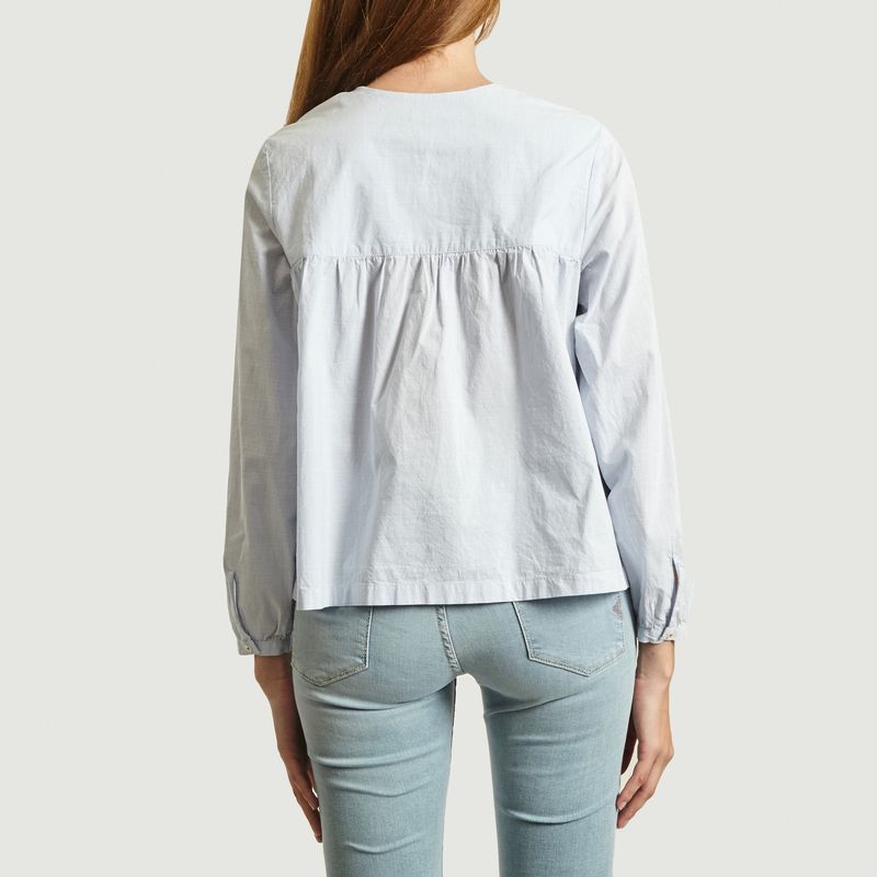 Blouse A Micro Rayures Aziza - Bellerose