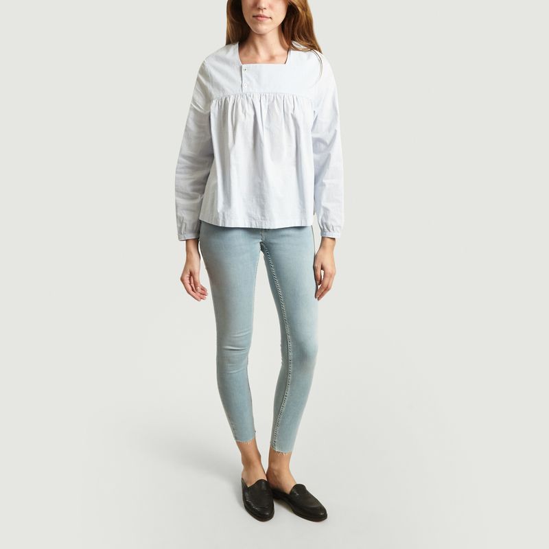 Blouse A Micro Rayures Aziza - Bellerose