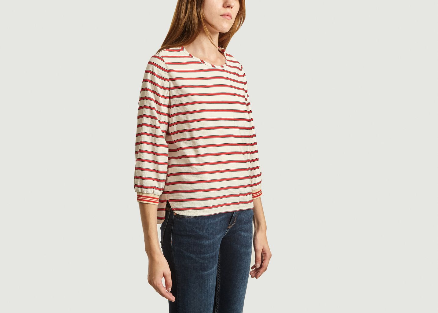 Blouse Rayée Manches 3/4 Solong - Bellerose
