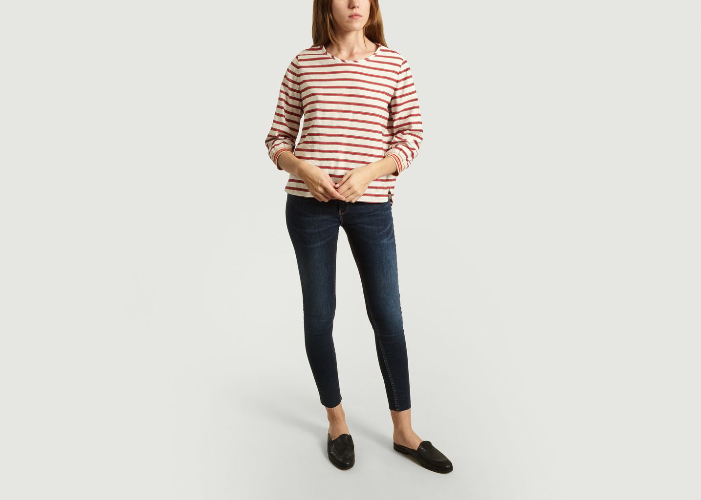 Blouse Rayée Manches 3/4 Solong - Bellerose