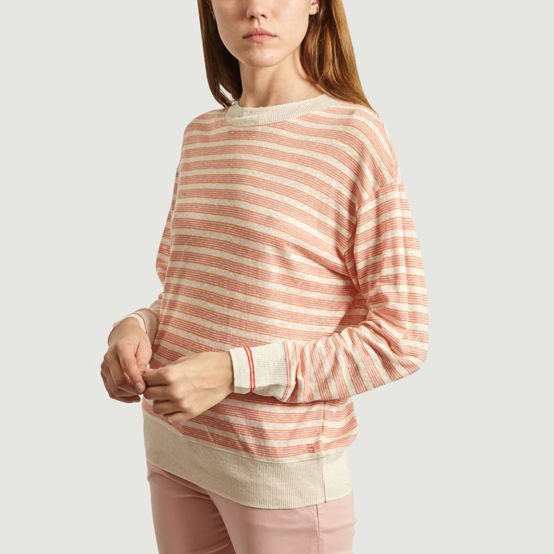 Pull Rayé En Lin Senia - Bellerose