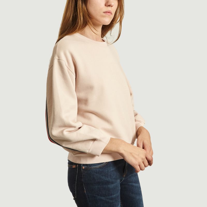 Sweat Vafi Avec Bandes Rayées Au Dos - Bellerose