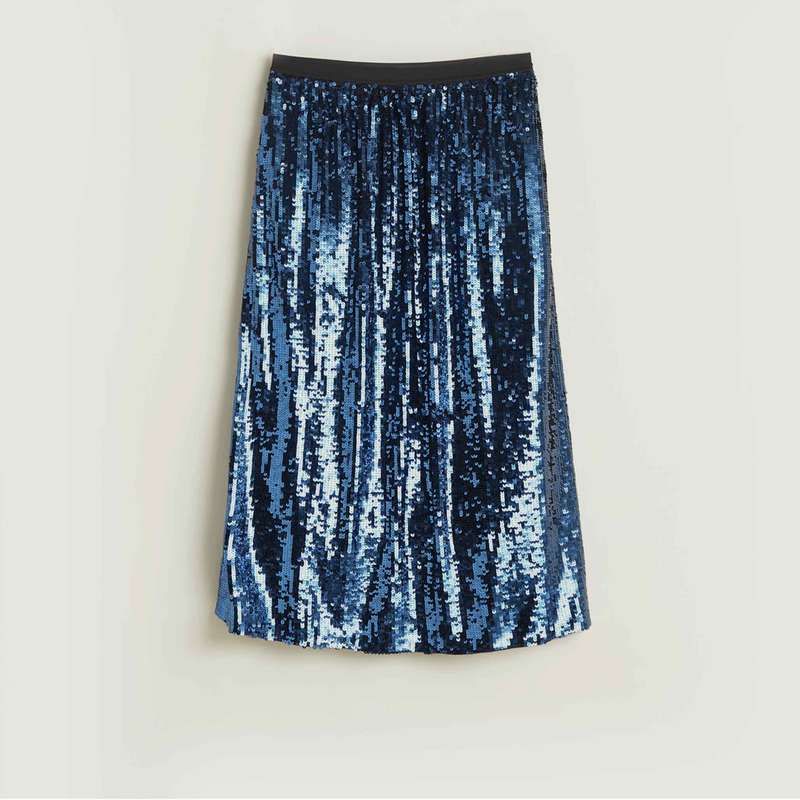 Jupe Midi A Sequins Izo - Bellerose
