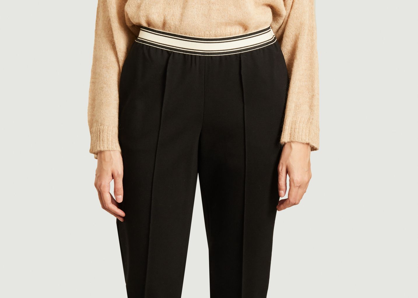 Vlad straight 7/8 trousers with elasticated waist - Bellerose