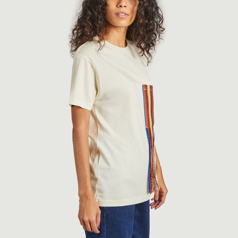 T-shirt The Pocket en coton supima - benjamin benmoyal