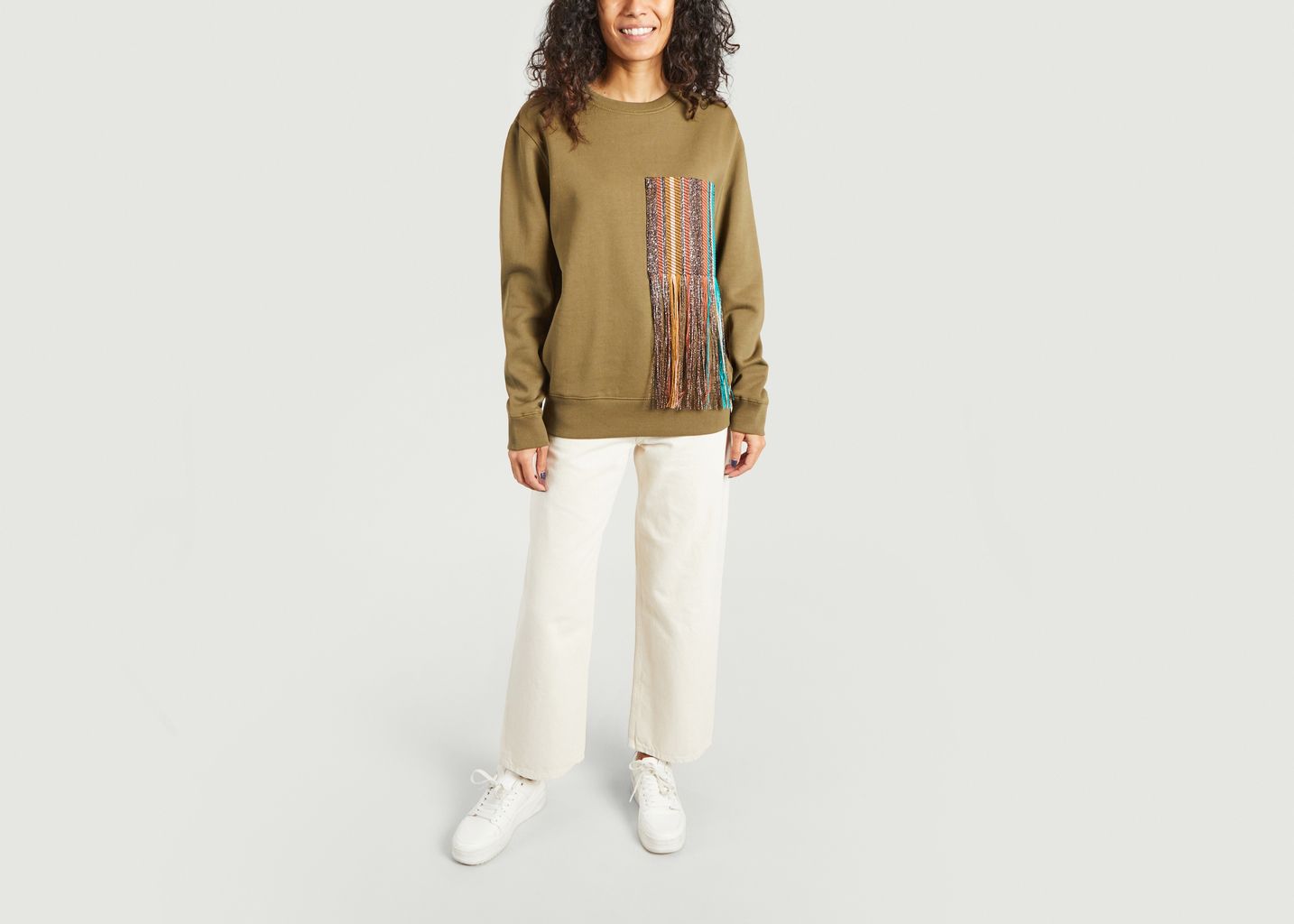 Sweatshirt The Pocket aus recycelter Baumwolle GOTS - benjamin benmoyal