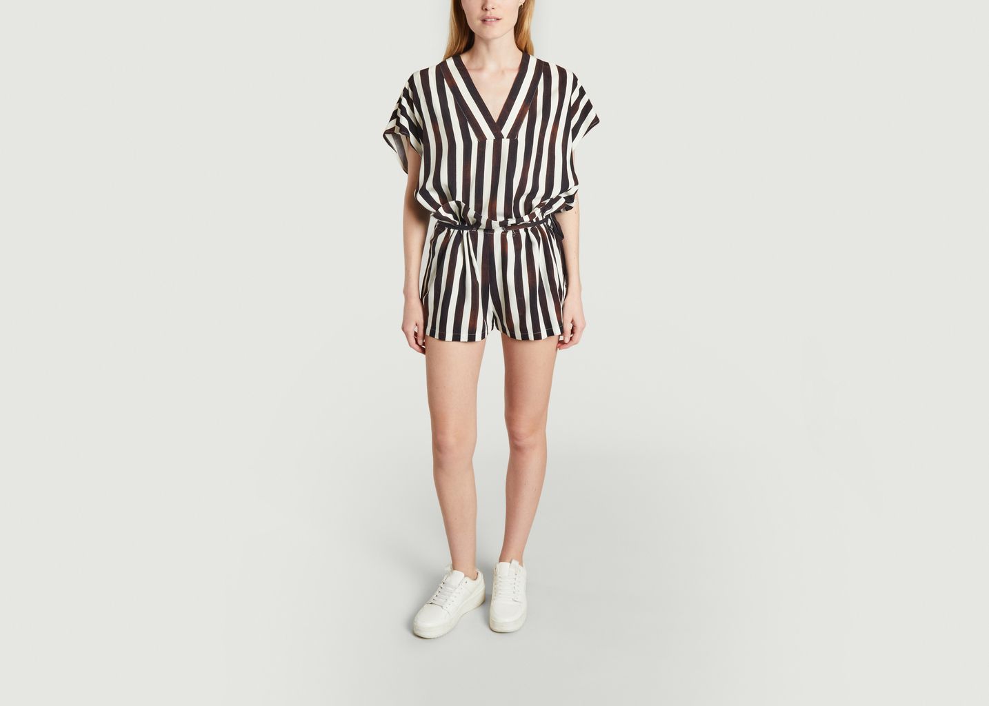 Striped shorts - benjamin benmoyal