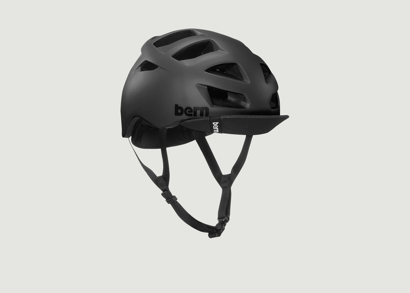 Allston Matte Black Flip Visor Helmet - Bern