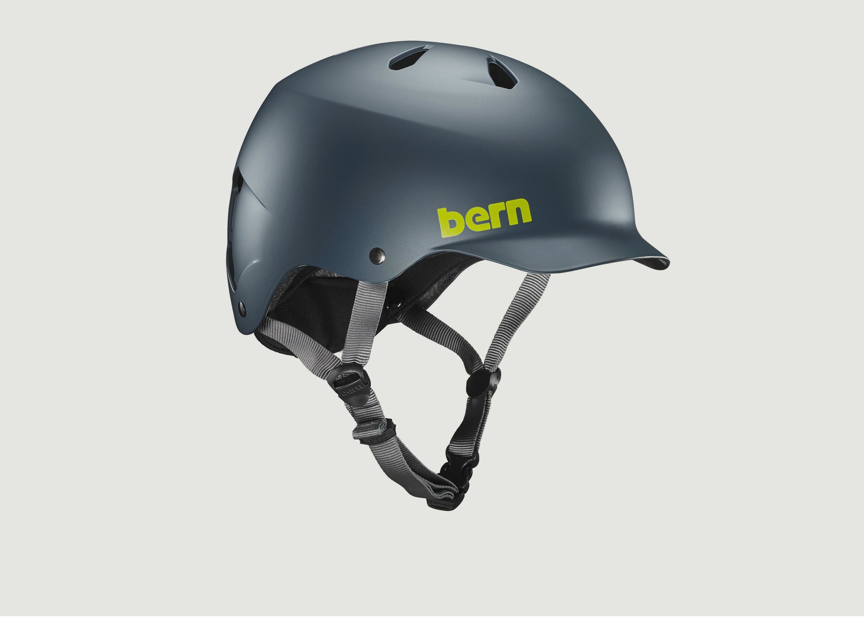 Watts EPS Matte Muted Teal Bike Helmet - Bern
