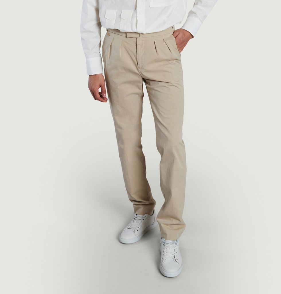 BZV3 slim fit chino pants Beige Bernard Zins | L'Exception