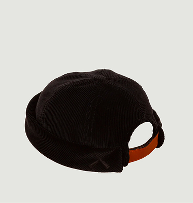 Bonnet docker Miki velours côtelé