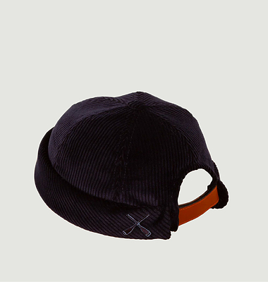 Bonnet docker Miki velours côtelé