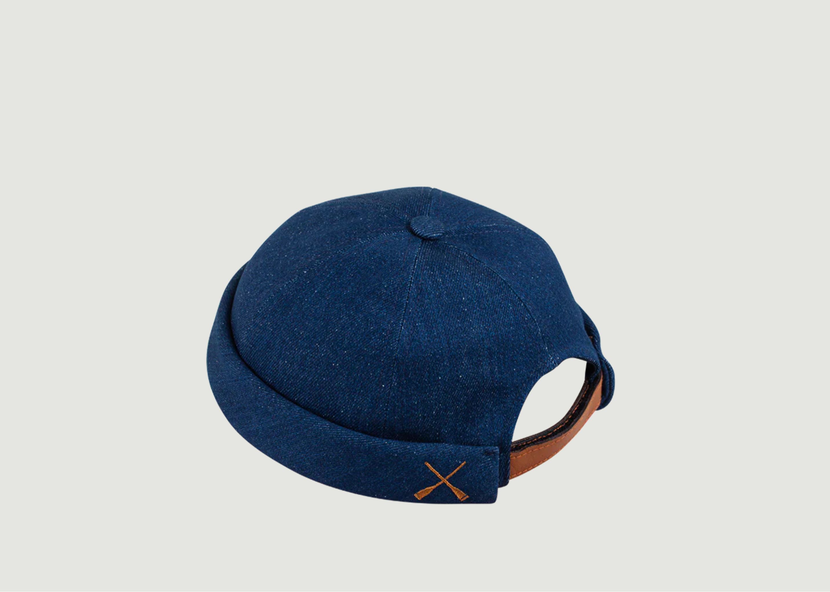 Recycled Miki docker hat - Béton Ciré