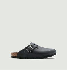 Mules Boston en cuir suede