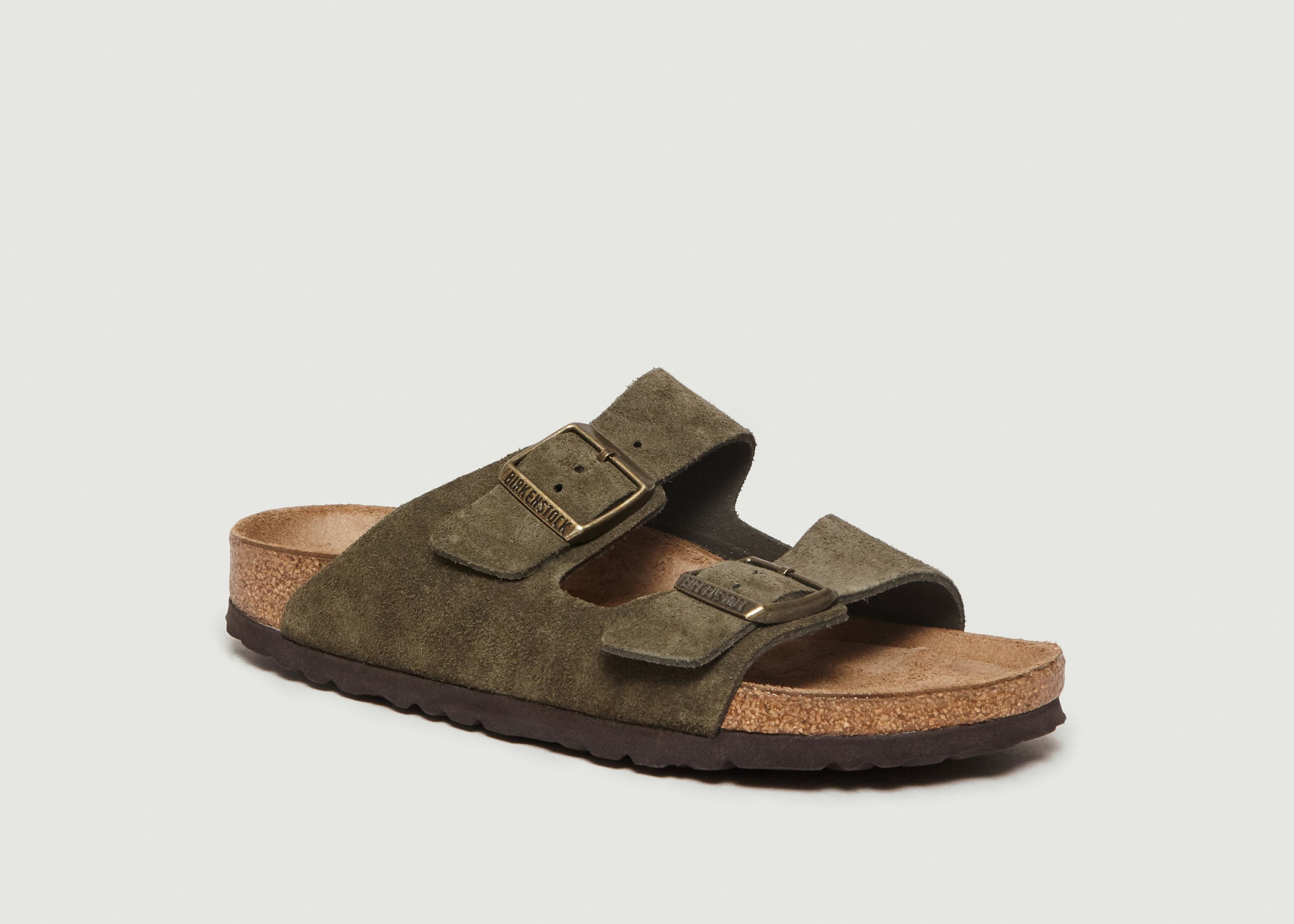 birkenstock suede green