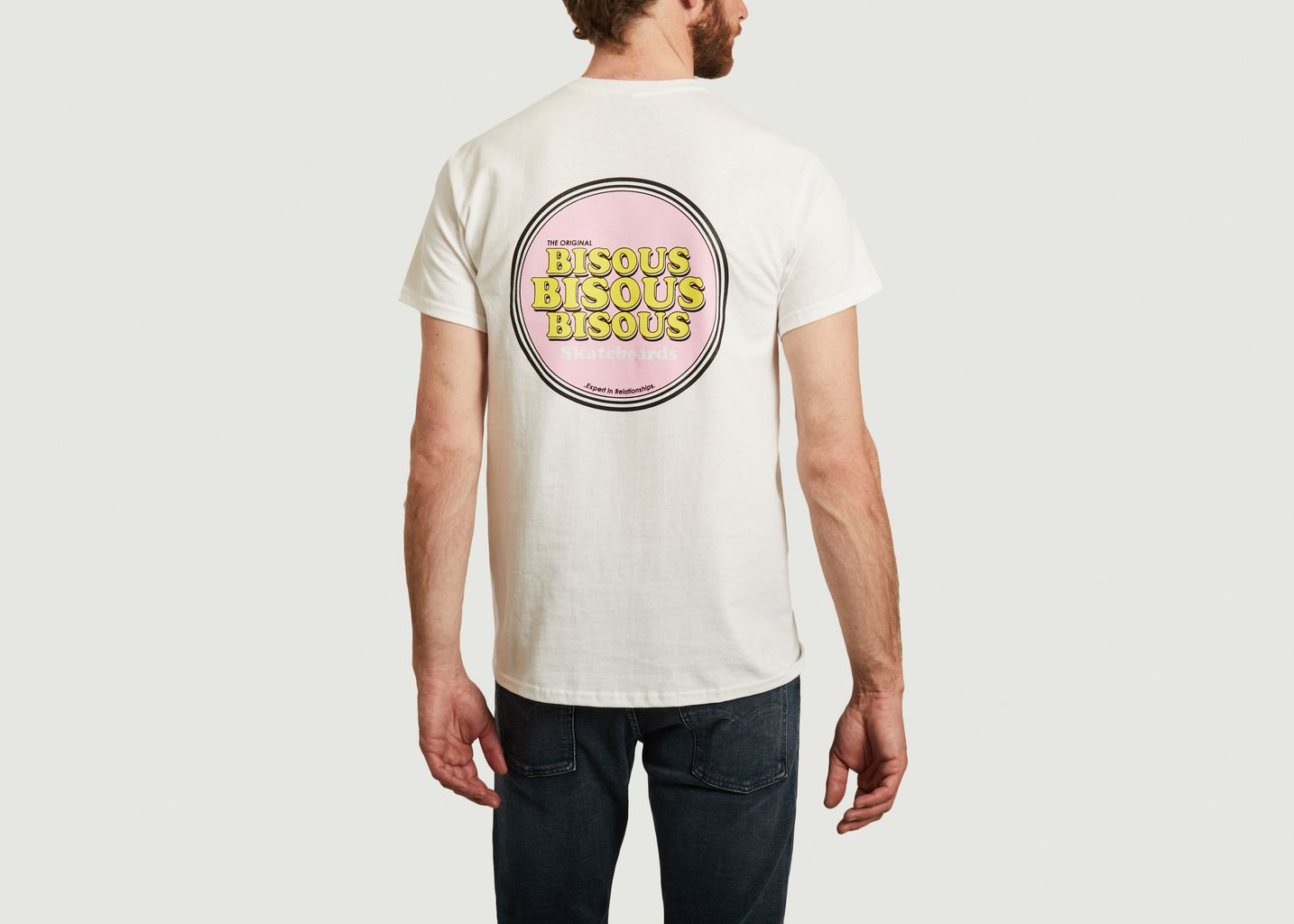 T-shirt logo - Bisous Skateboards