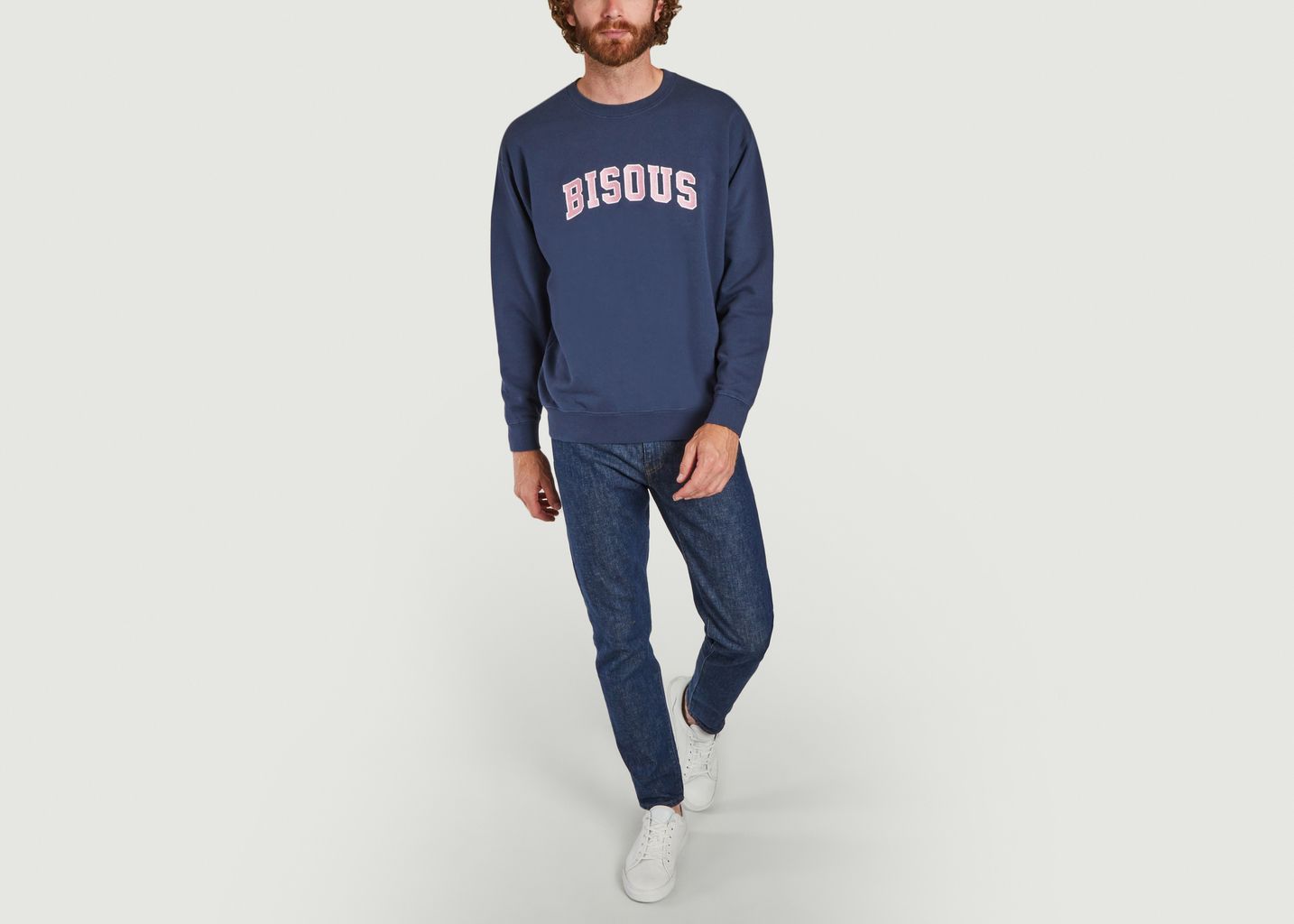 Sweatshirt college Bisous - Bisous Skateboards