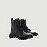 Leather lace-up boots WL07 - Blackstone