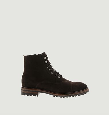 Suede lace-up boots UG20